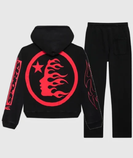 hellstar tracksuit black