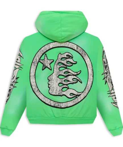 green hellstar hoodie​