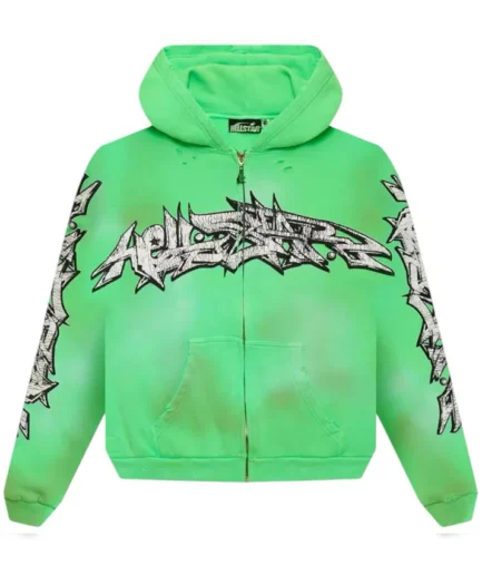 green hellstar hoodie​