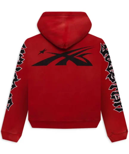 hellstar hoodie red