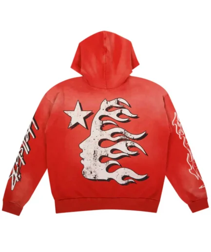 hellstar red hoodie