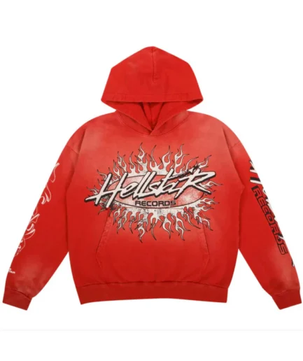 hellstar red hoodie