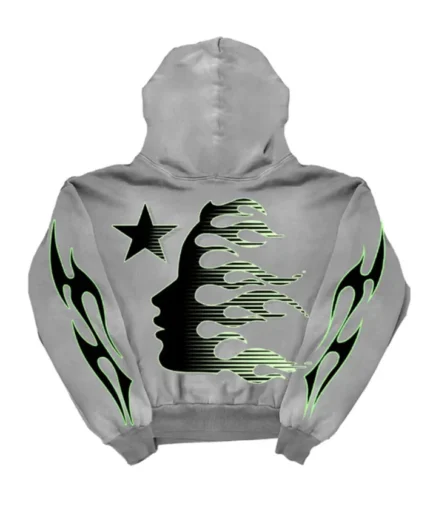 hellstar hoodie grey