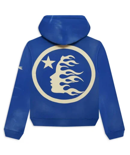 hellstar blue hoodie​