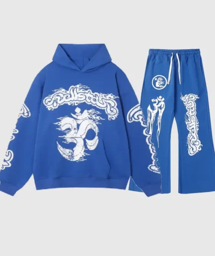 Hellstar Studios Records Tracksuit Blue