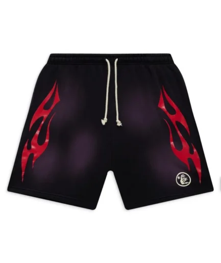 hellstar flame shorts