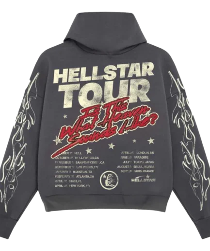 hellstar records hoodie